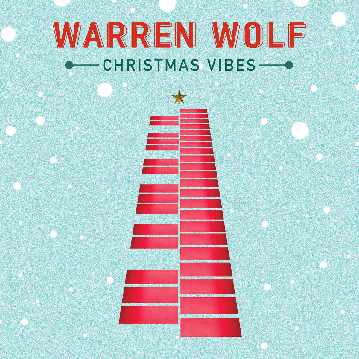 Warren Wolf - Christmas Vibes [Candy Cane Vinyl] Vinyl