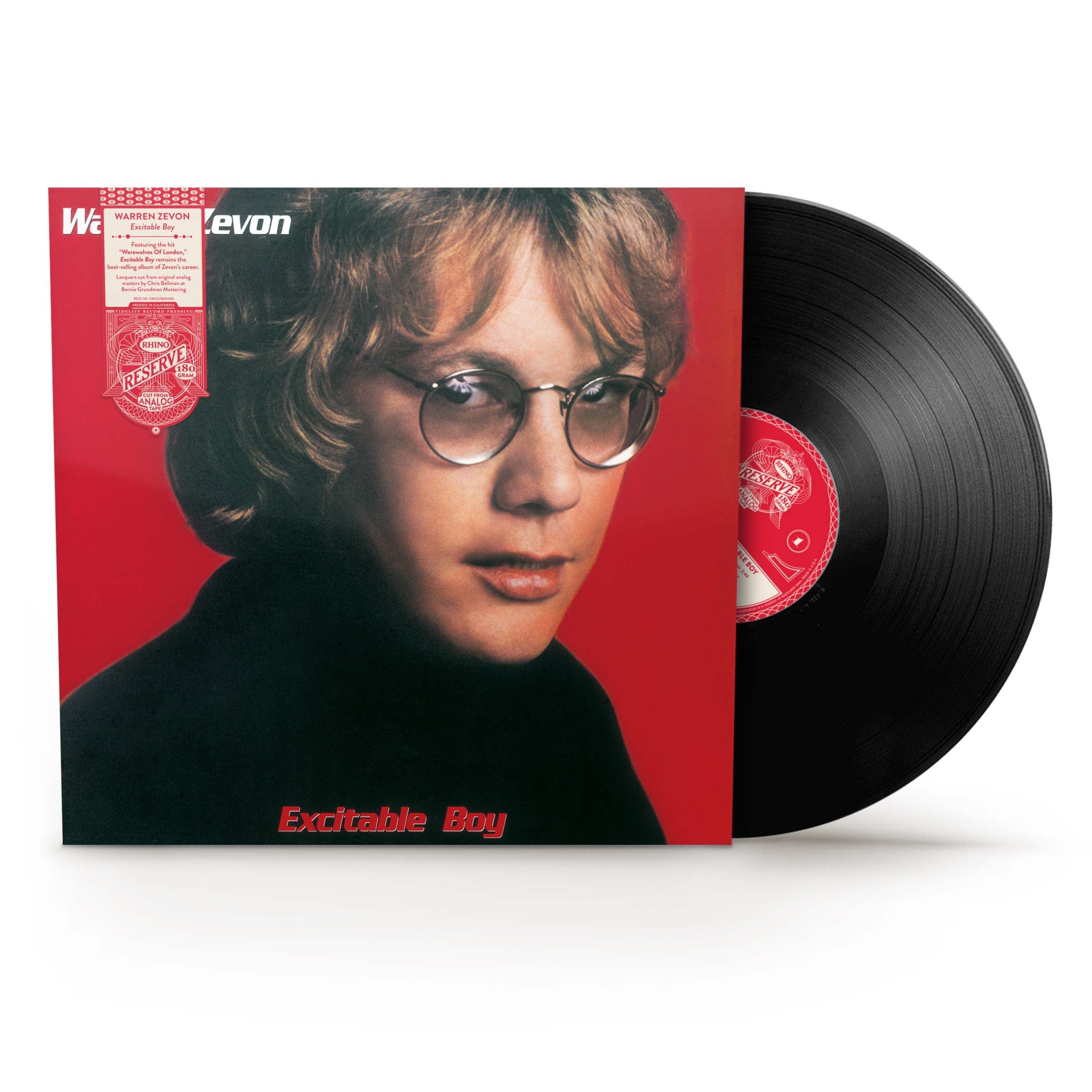 Warren Zevon - Excitable Boy(Rhino Reserve)(RKTBR25) Vinyl