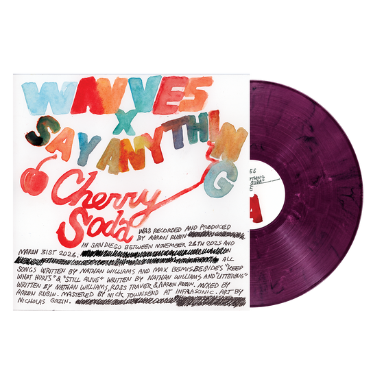 Wavves X Say Anything - Cherry Soda [Eco Purple-Pink LP] Vinyl