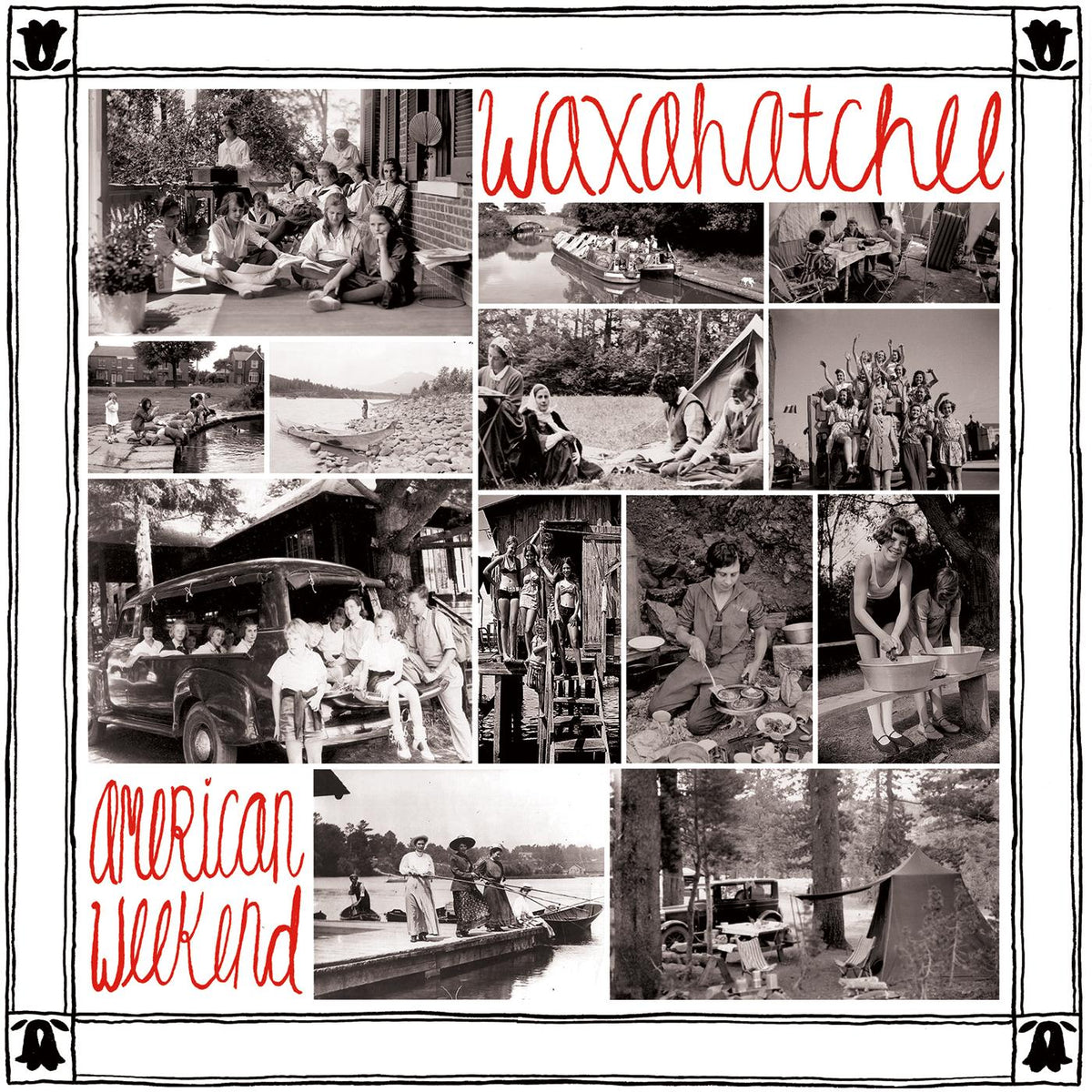 Waxahatchee - American Weekend (Red/White Swirl Vinyl) Vinyl