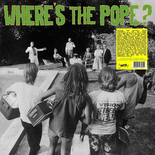 WHERE'S THE POPE? - Sunday Afternoon BBQs Vinyl LP