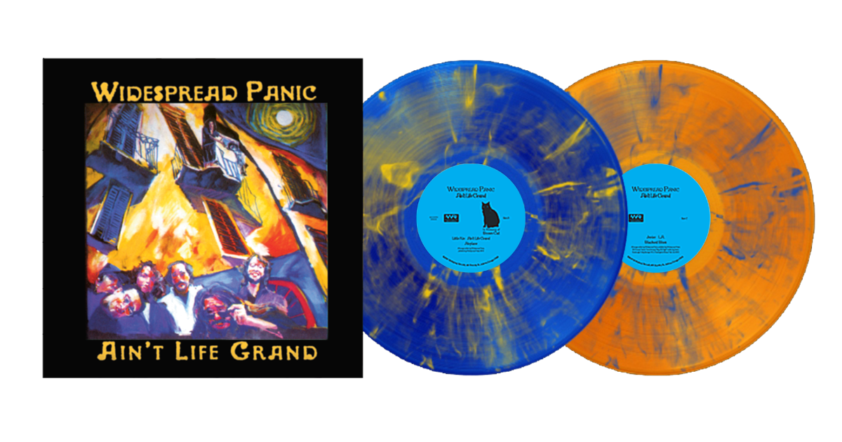 Widespread Panic - Ain'T Life Grand [Blue/Yellow Swirl & Orange/Blue Swirl] [2Lp] Vinyl