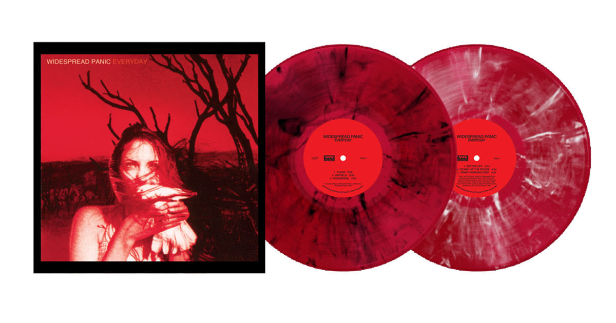 Widespread Panic - Everyday [Maroon/Black Swirl & Maroon/White Swirl] [2Lp] Vinyl