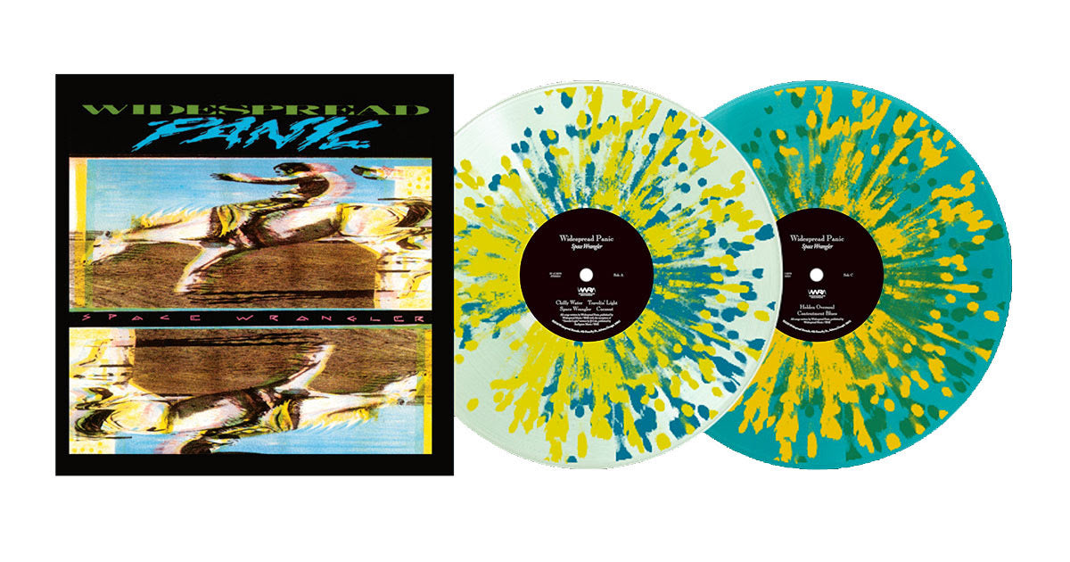 Widespread Panic - Space Wrangler [White W/ Teal/Yellow Splatter & Teal W/ Green/Yellow Splatter] [2Lp] Vinyl