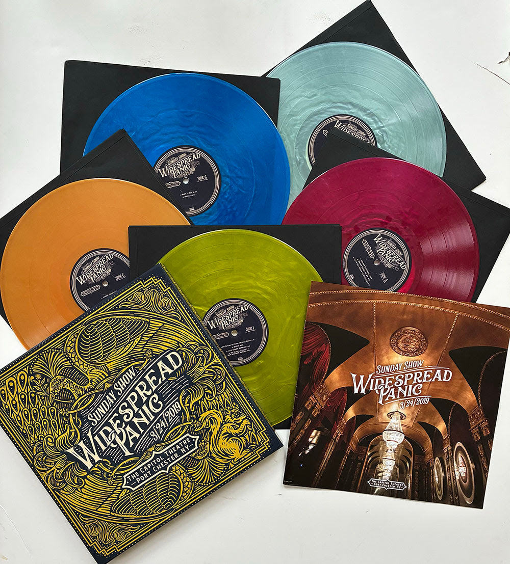 Widespread Panic - Sunday Show (Live Recording Capitol Theater 3/14/19) [Multicolor Metallic] [Box Set] [5LP] Vinyl