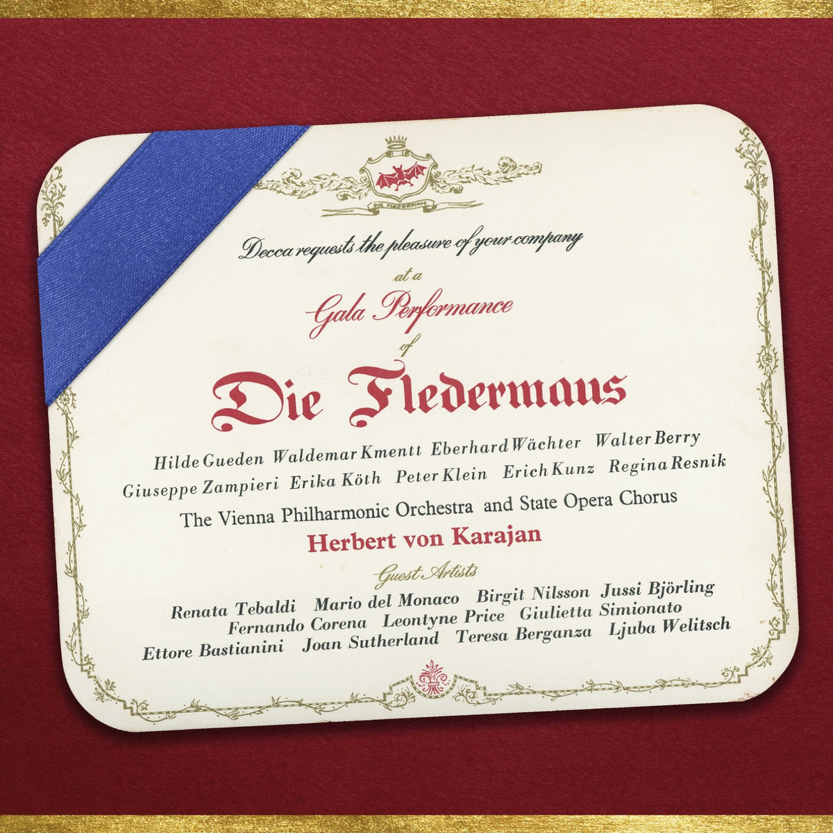 Wiener Philharmoniker/Herbert Von Karajan - Strauss: Die Fledermaus [180G 3LP] Vinyl
