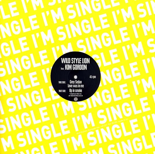WILD STYLE LION (FEAT. KIM GORDON) - Wild Style Lion Vinyl 12"