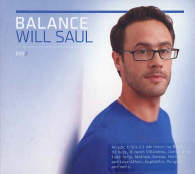Will Saul - Balance 015 CD 3CD