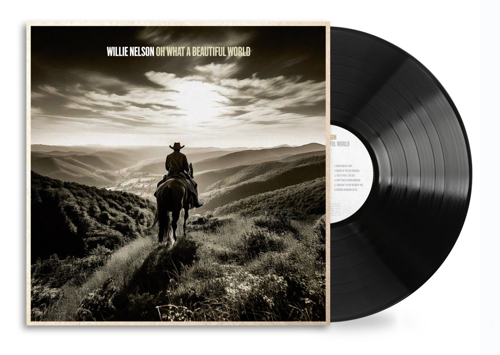 Willie Nelson - Oh What A Beautiful World (Lp) Vinyl