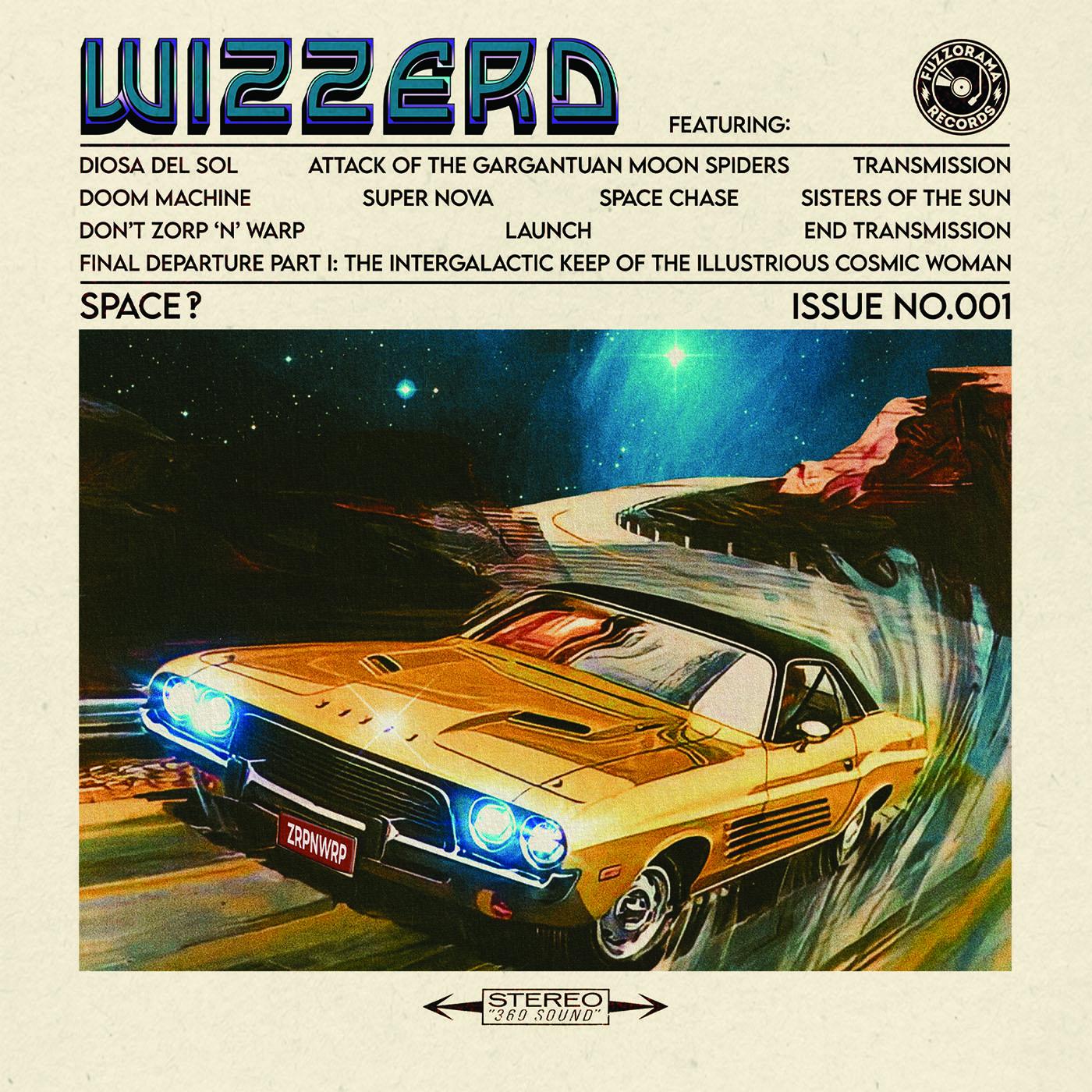 Wizzerd - Space?:Issue No.001 Vinyl LP Die Cut Sleeve