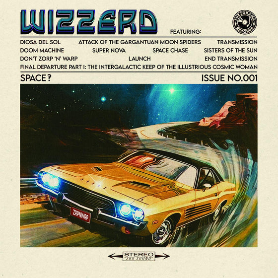 Wizzerd - Space?:Issue No.001 Vinyl LP Die Cut Sleeve