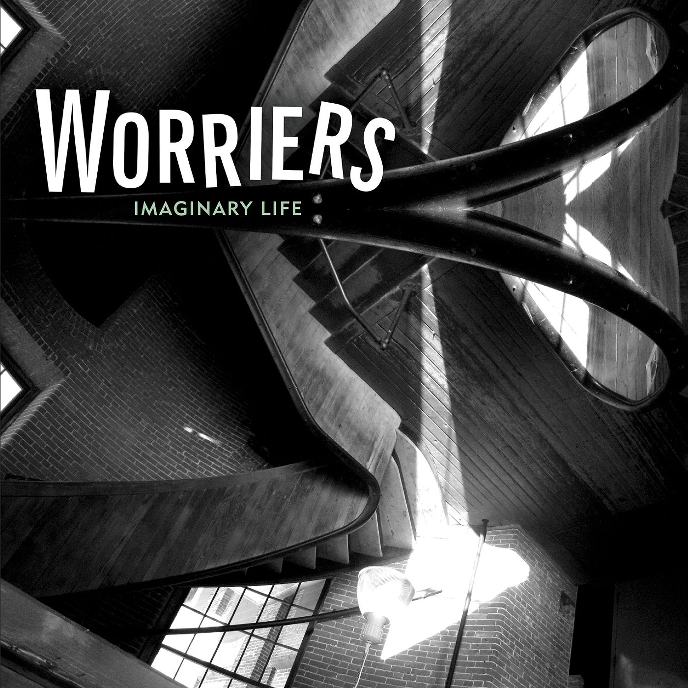 Worriers - Imaginary Life (CLEAR WITH BLACK HEAVY SPLATTER VINYL) Vinyl LP Clear w/Black Heavy Splatter Color Vinyl