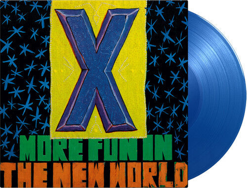 X. - More Fun In The New World (Limited Edition, 180 Gram Vinyl, Colored Vinyl, Blue) [Import] Vinyl