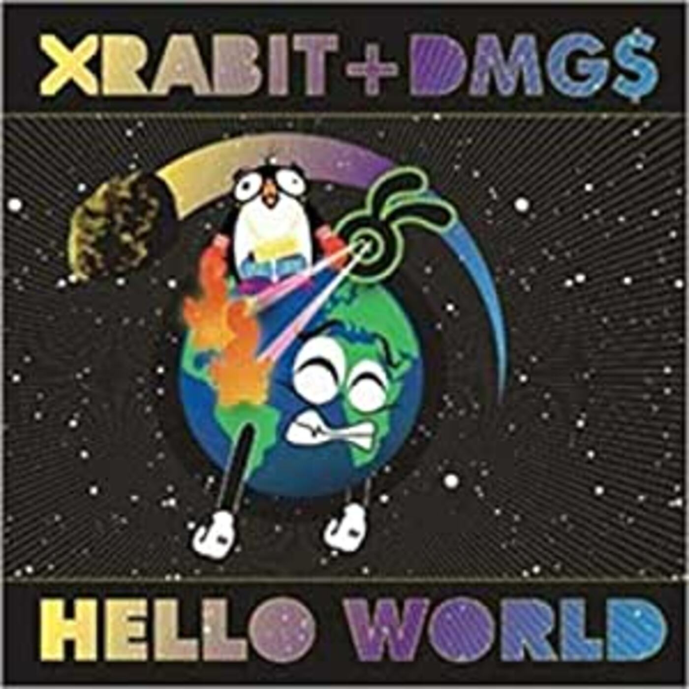 XRABIT + DMG$ - Hello World (2xLP) Vinyl