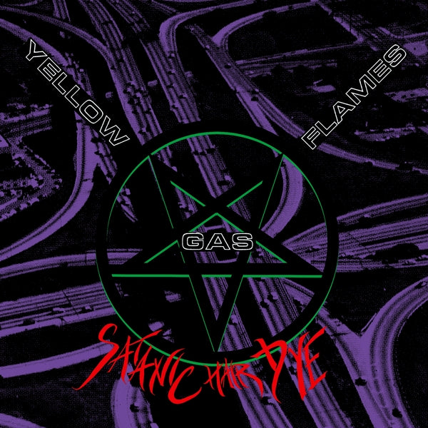 YELLOW GAS FLAMES - Satanic Hair Dye Vinyl LP