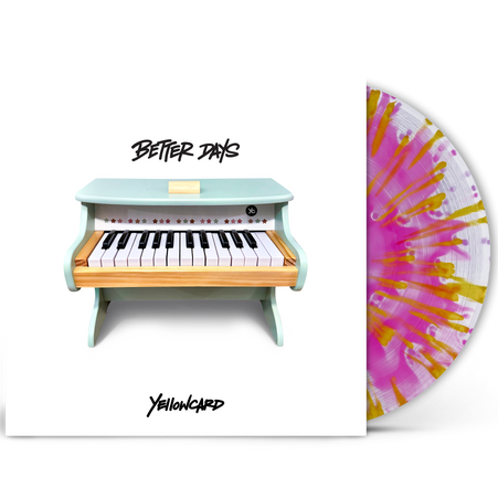 Yellowcard - Better Days [Explicit Content] (Indie Exclusive, Pink & Yellow Splatter Colored Vinyl, Poster) Vinyl