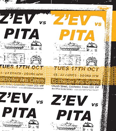 Z'EV VS PITA - Colchester CD CD