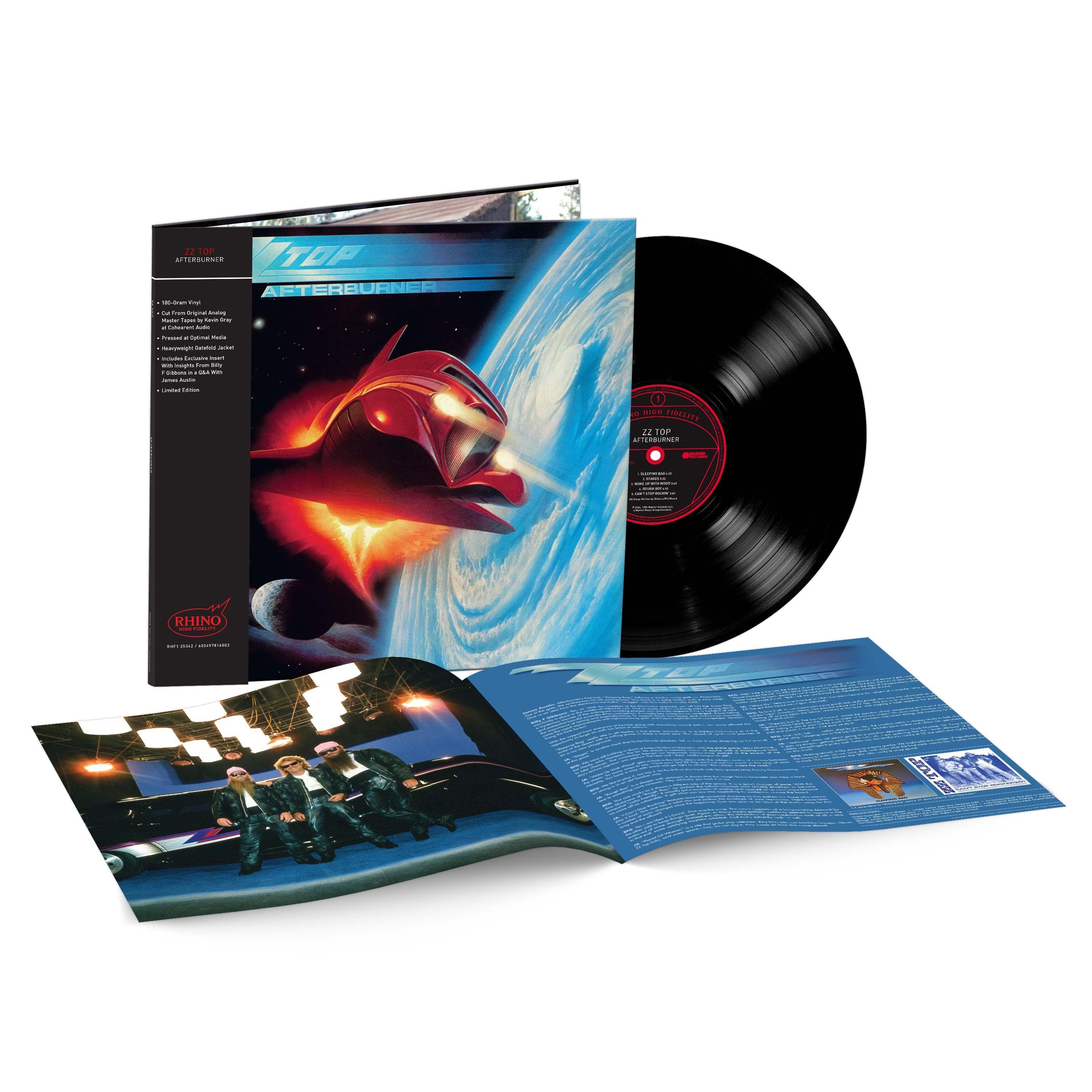 ZZ Top - Afterburner (Rhino Hi-Fi)(RKTBR25) Vinyl