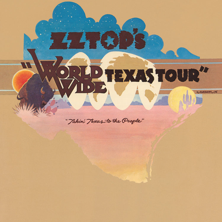 ZZ Top - World Wide Texas Tour (Summer Of '76, Brick & Mortar Exclusive) Vinyl
